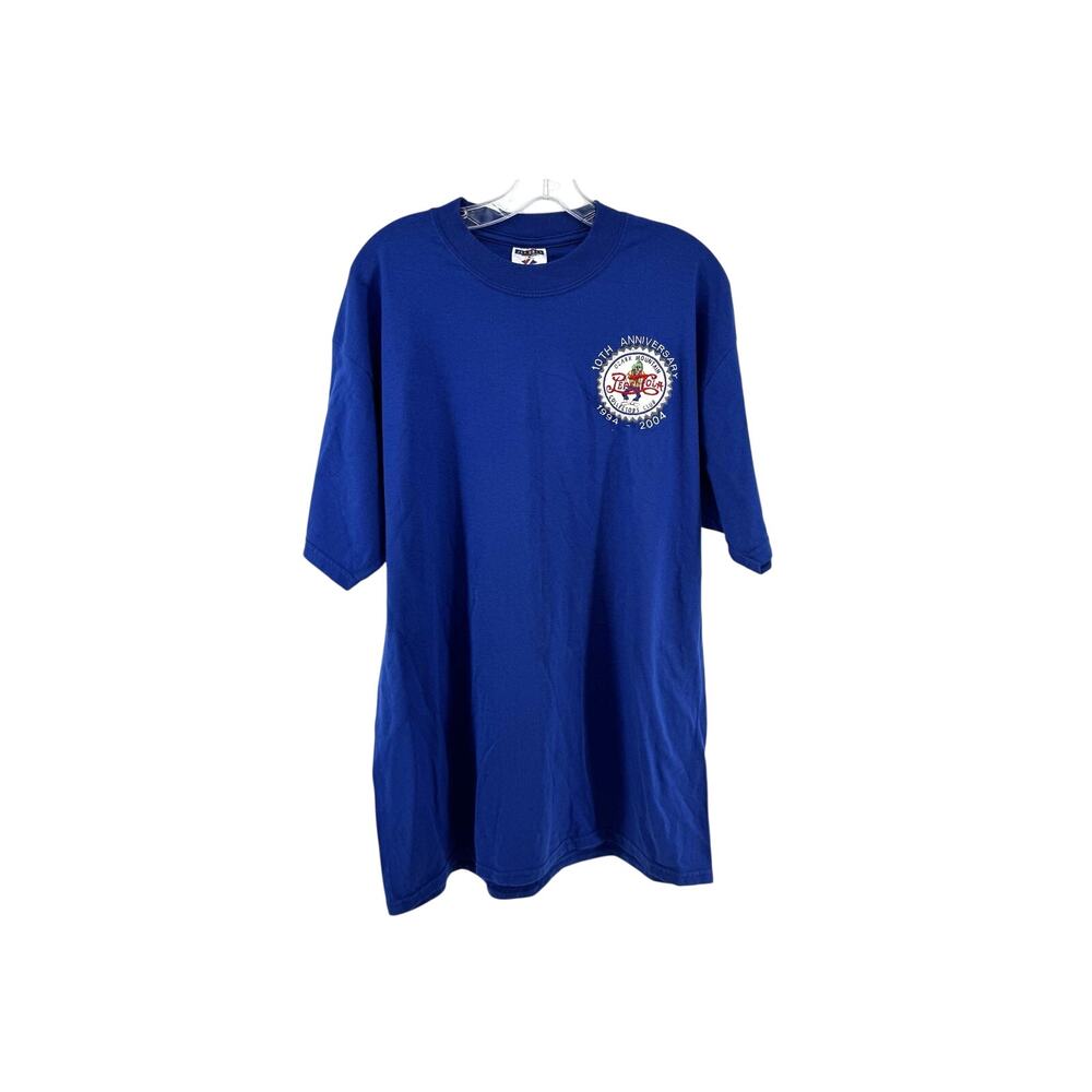 Vintage PEPSI COLA T-SHIRT Size XL Ozark Mountain Collector's Club Bottle Cap